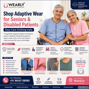 Velcro Adaptive Clothing for Seniors