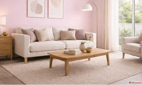 Soft Pink Wall Colours for Modern Indian Homes- Indicus Paints