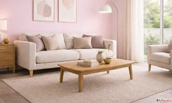 Soft Pink Wall Colours for Modern Indian Homes- Indicus Pain...