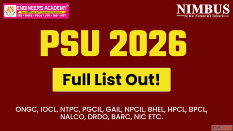 Latest PSU Jobs for Engineers Through GATE