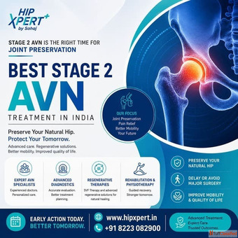 Best Stage 2 AVN Treatment in India - HipXpert