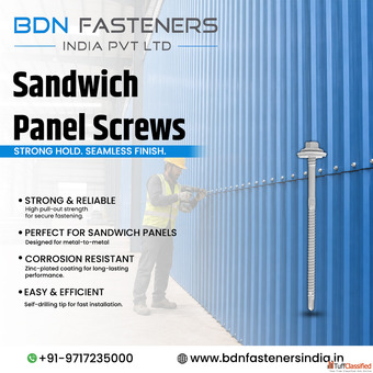 Sandwich Panel Screws for Efficient Panel Installation