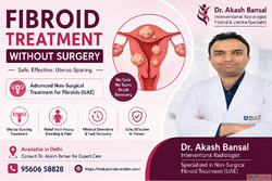 Fibroid Treatment Without Surgery Delhi - Dr. Akash Bansal r...