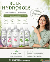 Bulk Hydrosols Supplier - Pure Floral Waters Aromaaz Oils