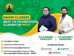 Best CA Foundation Classes in India Navin Classes