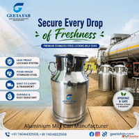 Looking for an Aluminium Milk Can Manufacturer