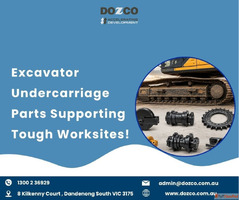 Enhance Excavator Efficiency with Quality Undercarriage Part...