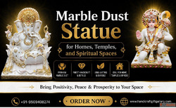Marble Dust Statue for Homes Temples and Spiritual Spaces