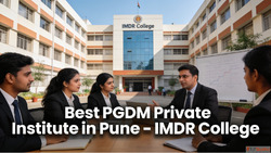 Best PGDM Private Institute in Pune - IMDR College