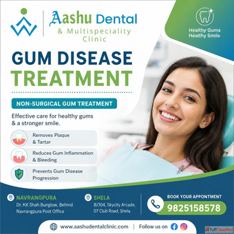 DR. Manish Shah Trusted Gum Disease Treatment Clinic