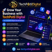 We Are the Best Website Developer in Delhi Techpotli Digital