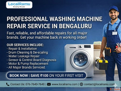 Expert Washing Machine Repair Service in Bengaluru with Loca...