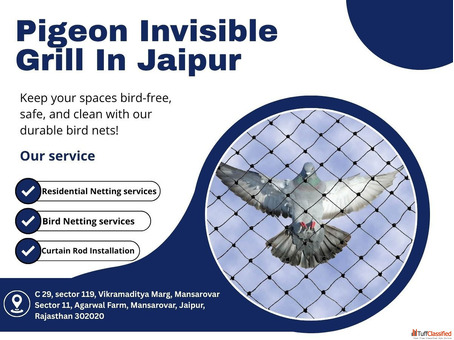 Top Pigeon Invisible Grill in Jaipur