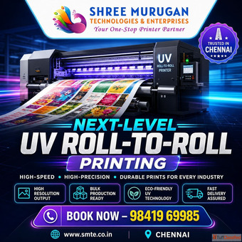 UV Roll-to-Roll Printing Services in Chennai High-Quality Bulk Printing