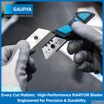 Industrial Knife Blades - Saurya Safety