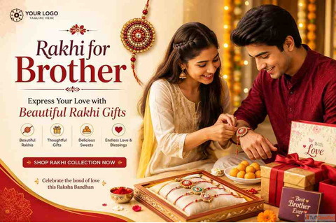 Rakhi for Brother Express Your Love with Beautiful Rakhi Gifts