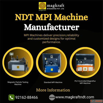 NDT Equipments Manufacturer in India - Magkraftndt