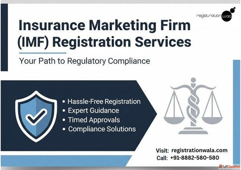 IRDAI Insurance Marketing Firm IMF Registration