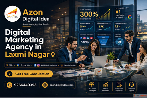 Best Digital Marketing Agency in Laxmi Nagar Get More Leads