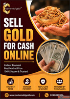 Sell Gold For Cash Online and Receive Quick Payment