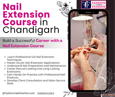 Nail Extension Course in Chandigarh.