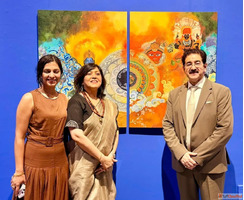 Sandeep Marwah Graces Opening of Captivating Art Exhibition ...