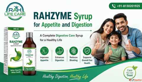 RAHZYME Or RICHZYME Syrup for Appetite and Digestion