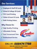 PVC Id Card Rs.15.00 Only Employee Staff ID Card Rs. 15.00 o...