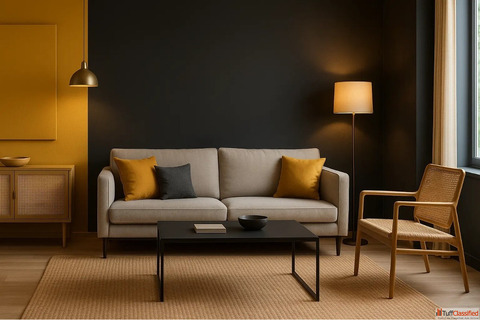 Contrasting Wall Colour Combinations - Indicus Paints