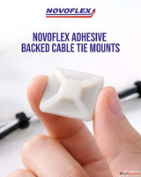 Cable Tie Mount for Organised Cable Routing Novoflex