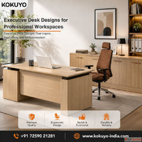 Executive Desk Designs for Professional Workspaces Kokuyo In...