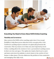 Here Are the Things You Should Know About Nata Online Coachi...