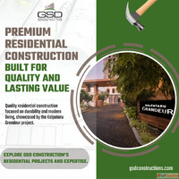 Planning a Premium Home See How GSD Construction Builds Last...