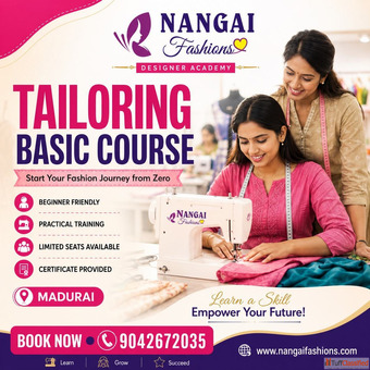 Ladies Tailoring Classes in Madurai