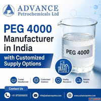 PEG 4000 Manufacturer in India with Customized Supply Option...