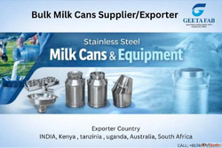 Bulk Milk Cans Supplier in India