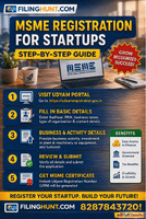 MSME Registration for Startups Step-by-Step Guide