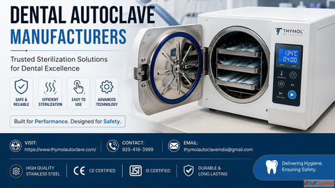 Dental Autoclave Manufacturers - Thymol Autoclave India
