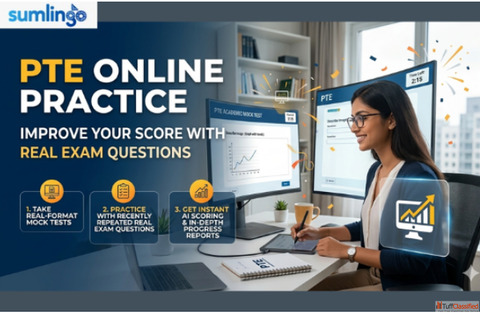 PTE Online Practice - Improve Your Score with Real Exam