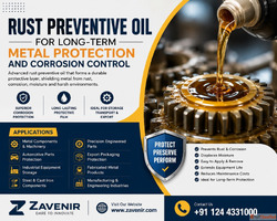 Rust Preventive Oil for Long-Term Metal Protection and Corro...