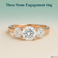 Buy Lab Diamond Three Stone Rings at Best Price
