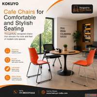 Cafe Chairs for Comfortable and Stylish Seating Kokuyo India