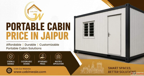 Affordable Portable Cabin Price in Jaipur - Quality Solutions by Cabinwala