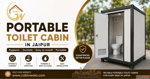 Reliable Portable Toilet Cabin in Jaipur for Temporary and Permanent Use