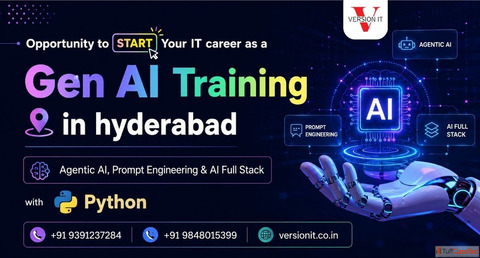 Gen AI Training in Hyderabad Agentic AI Prompt AI Full stack with Python