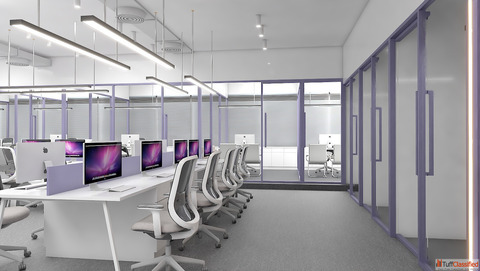 Best Interior Designer in Ghaziabad Modern Home Office Interiors - Styile My Space