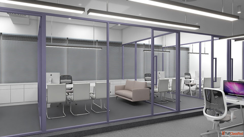 Best Interior Designer in Ghaziabad Modern Home Office Interiors - Styile My Space