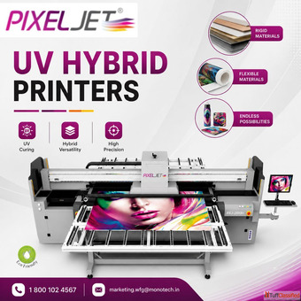 Boost Production with UV Hybrid Printers Pixeljet