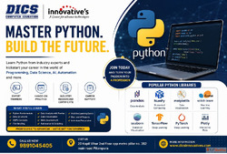 Best Python Institute in Pitampura Python Training - DICS In...