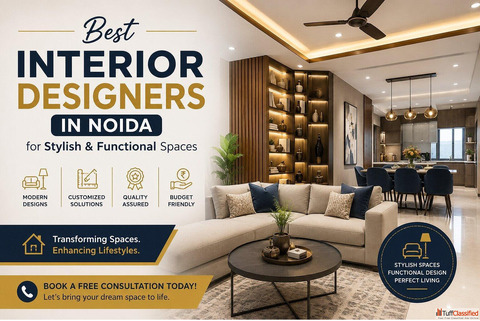 Best Interior Designers in Noida for Stylish Functional Spaces